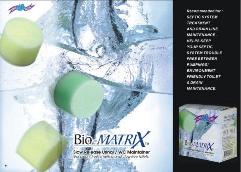 Ταμπλέτα Βιολογικού Καθαρισμού BioMatrix™ με Ενζυματική Δράση