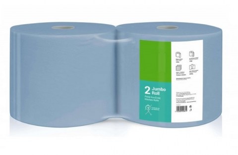 Χαρτί Κουζίνας Center Pull 2,5kg Μπλε Χ 2 Ρολά (Οικονομικό Ρολό Χειροπετσέτα για Κουζίνα)