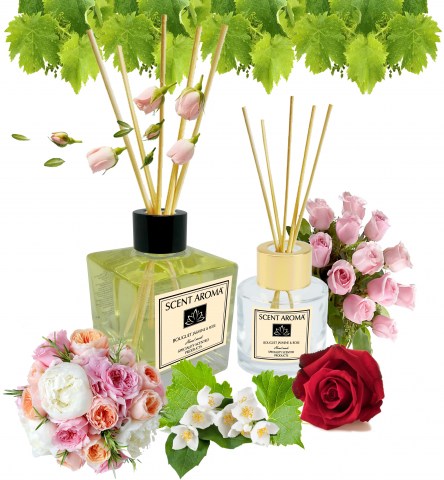 Αρωματικό Stick Χώρου Bouquet, Honeysuckle & Jasmine Rose